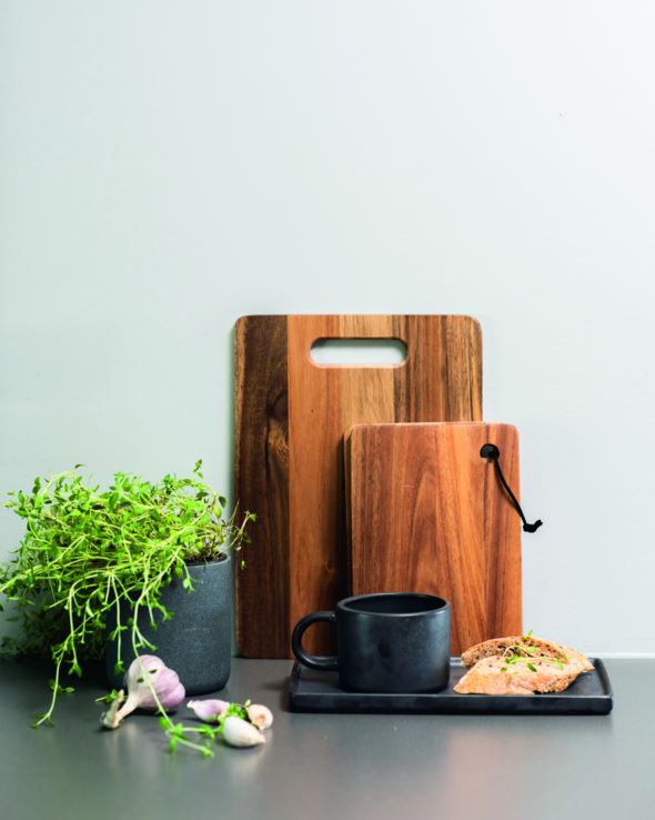 2 tk lõikelaud naturaalne toon - 2