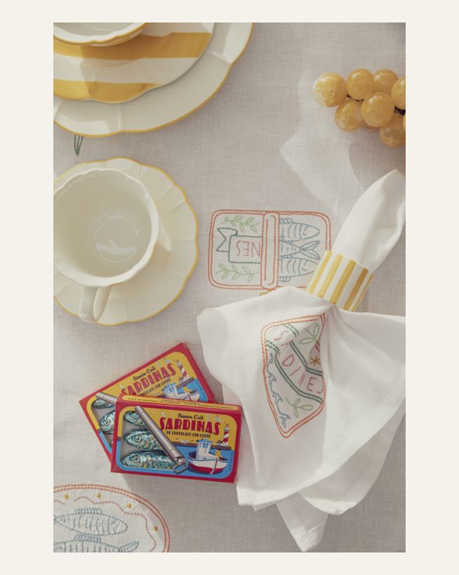 Salvrätikurõngas 4tk kollane - ø4,8 h4,2 cm kollane - 1