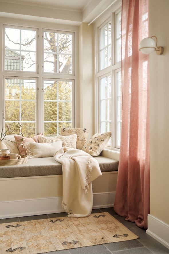 Dekoratiivpadja kate loodusvalge - 4