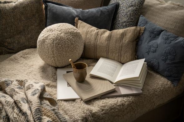 Dekoratiivpadja kate naturaalne toon - 3