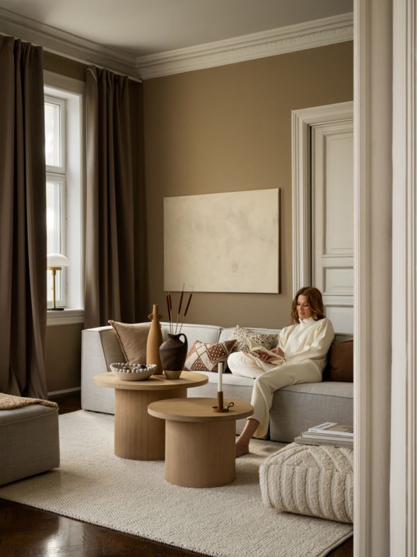 Dekoratiivpadja kate pruun - 3