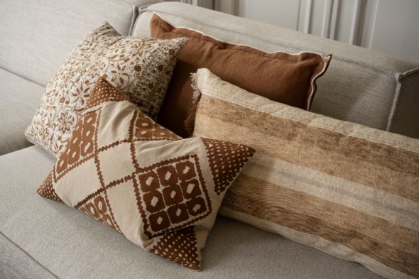 Dekoratiivpadja kate pruun - 2