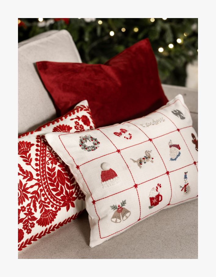 Dekoratiivpadi punane - 50x50 cm punane - 1