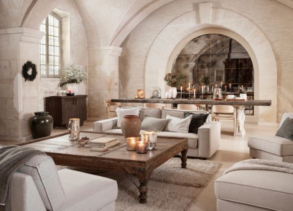 3-kohaline diivan naturaalne toon - 2