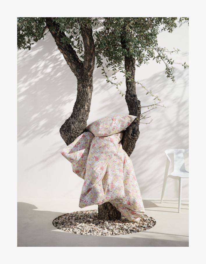 Voodipesukomplekt puuvillane mitmevärviline - 150x210 cm mitmevärviline - 1