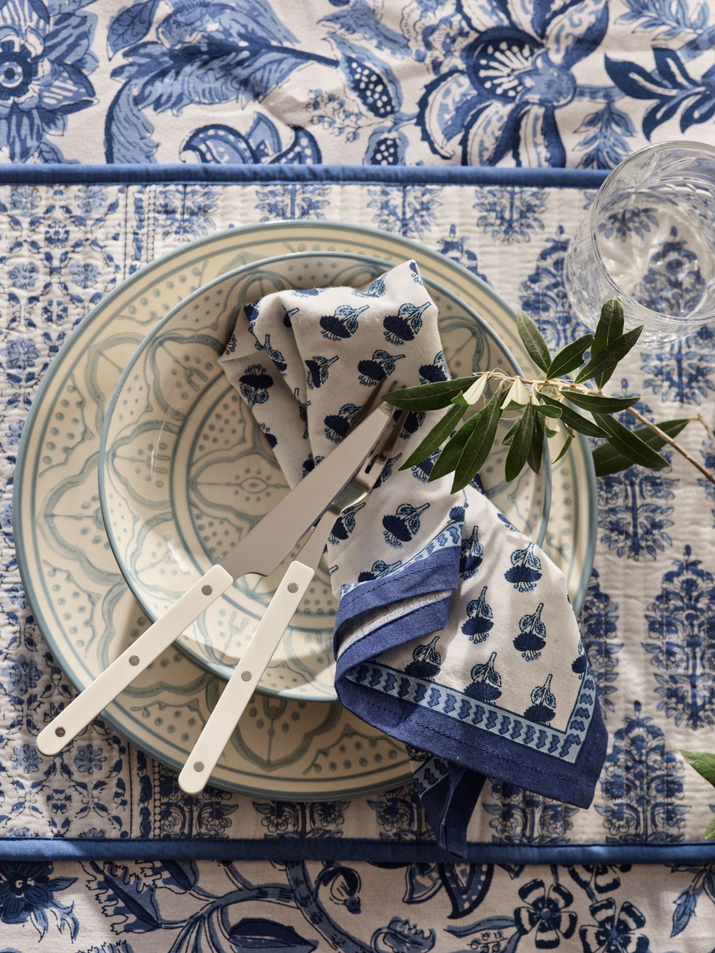 Kangast salvrätik 2tk           sinine - 2