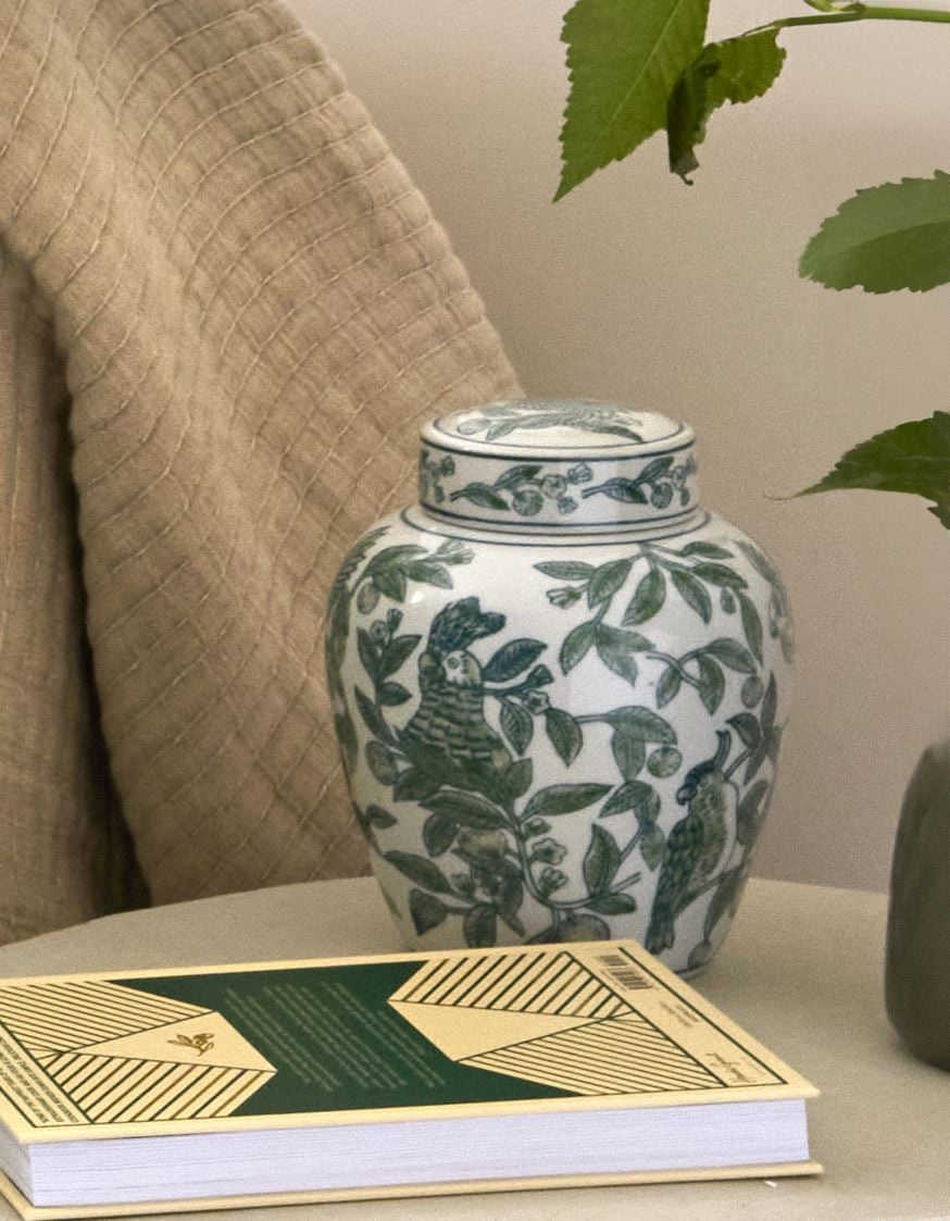 Vaas mitmevärviline/roheline - 2