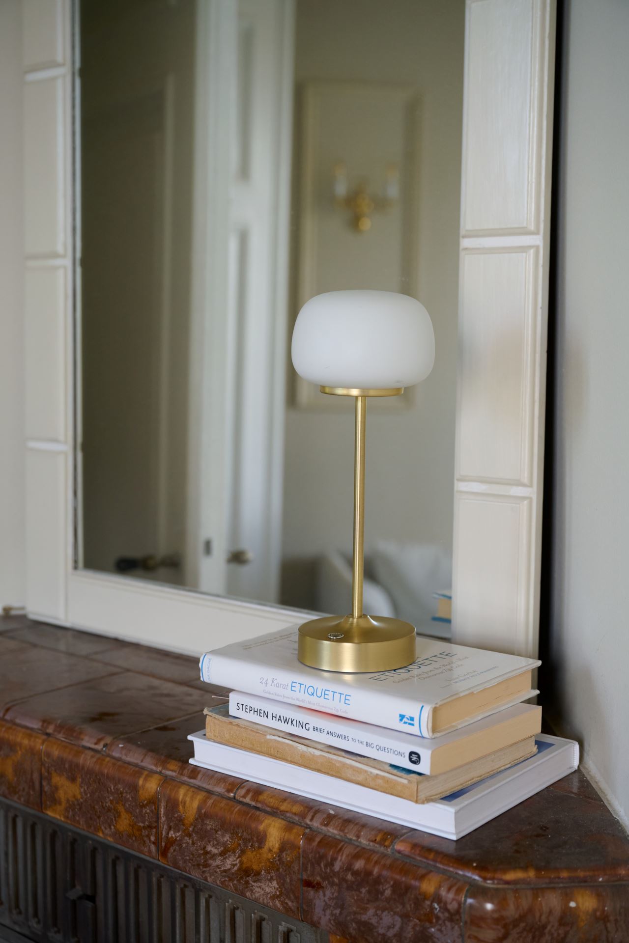 Patareitoitel valgusti messing - 3