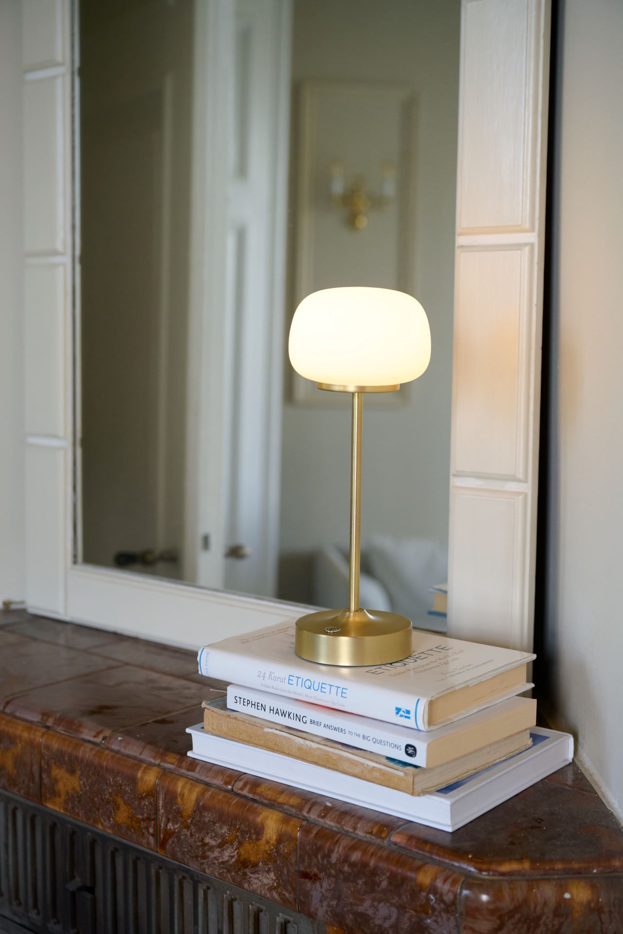 Patareitoitel valgusti messing - 4