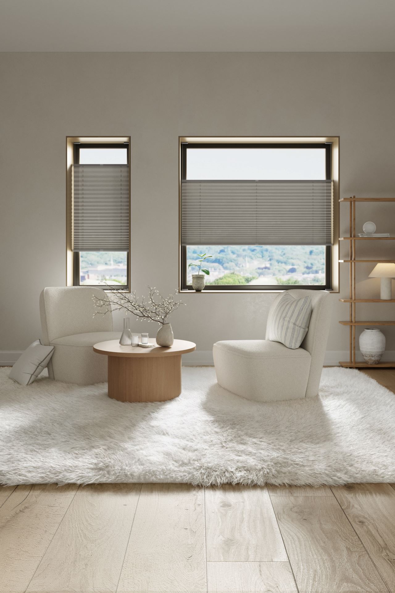 Valgust filtreeriv voldikkardin hall - 3