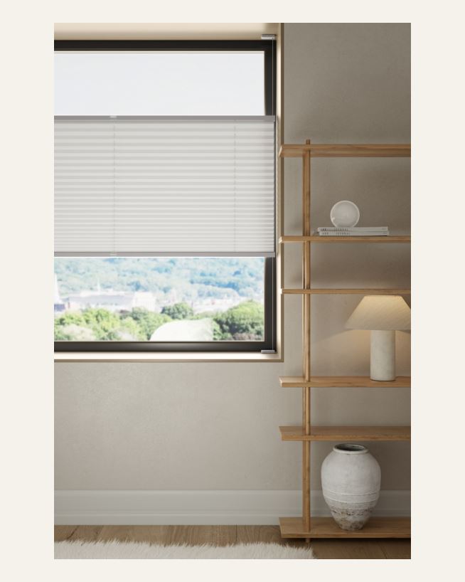 Valgust filtreeriv voldikkardin valge - 40x160 cm valge - 1