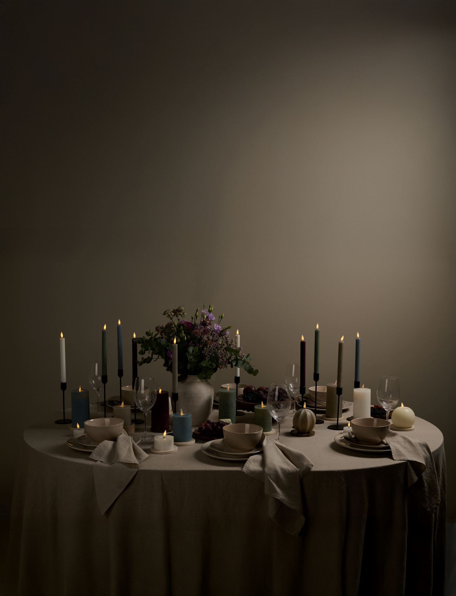 Led-lauaküünal sand - 7,5x7,5x15 cm sand - 1