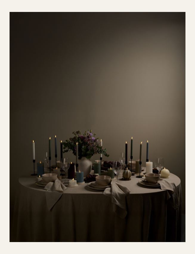 Led-küünal valge - 2