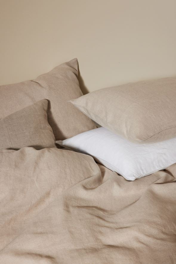 Voodipesukomplekt valge - 2