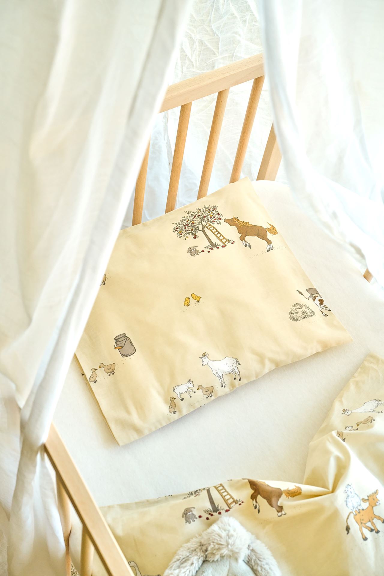 Beebi voodipesukomplekt beež - 2