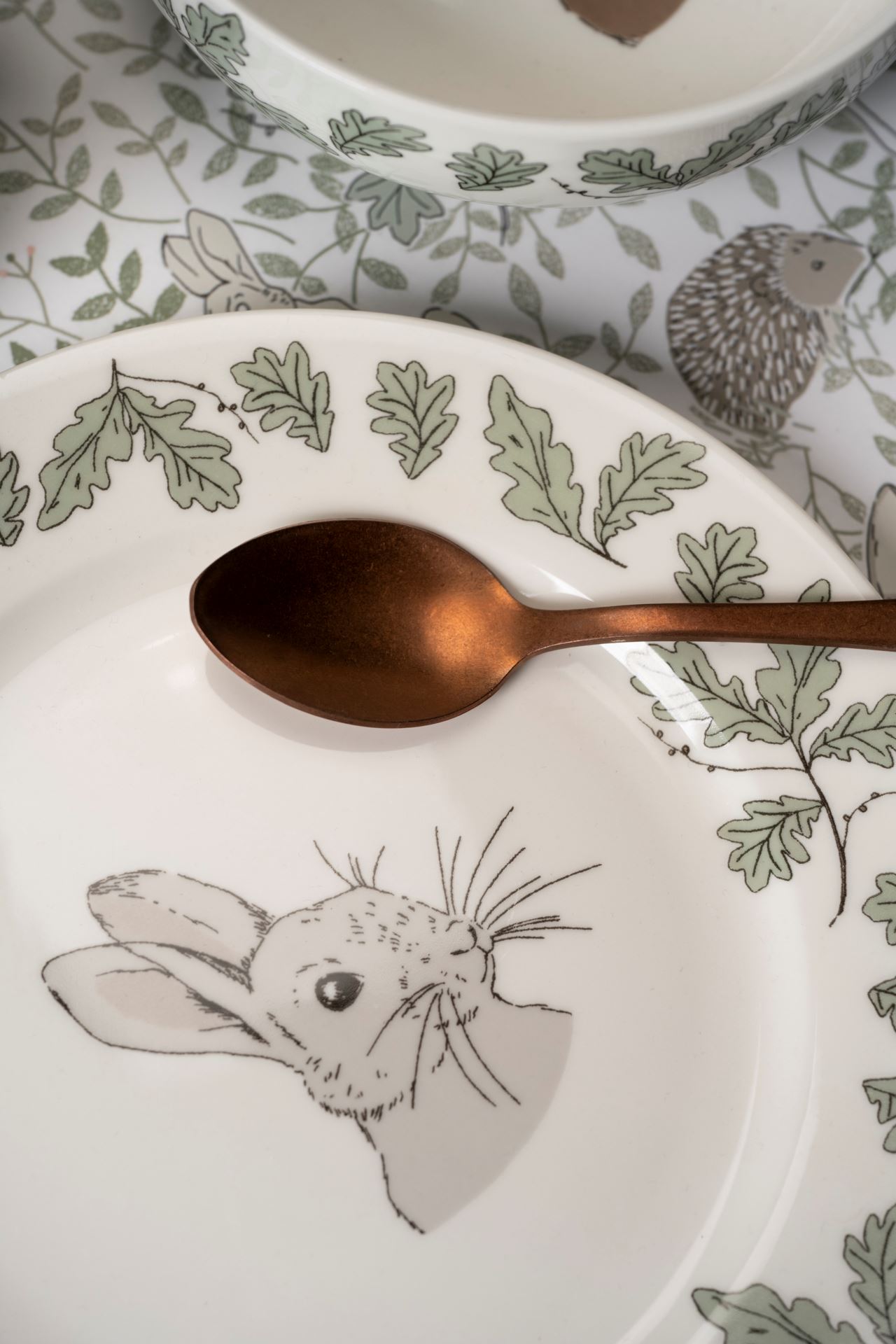 Hommikusöögikomplekt mitmevärviline/valge - 7