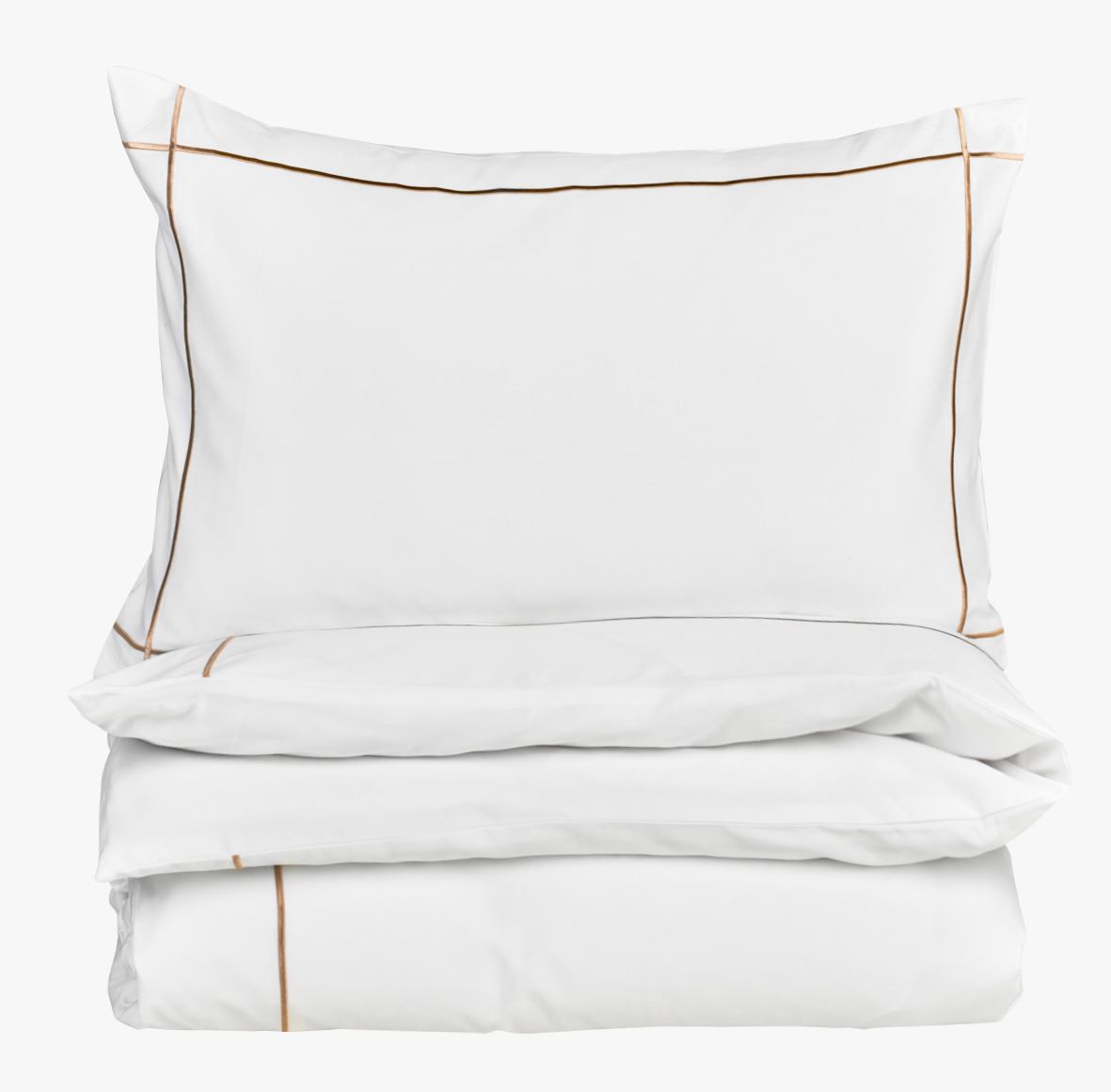 Voodipesukomplekt satiinpuuvillane sand - 230x220 cm sand - 1