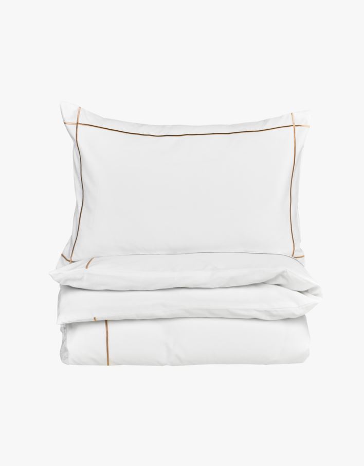 Voodipesukomplekt satiinpuuvillane sand - 150x210 cm sand - 1