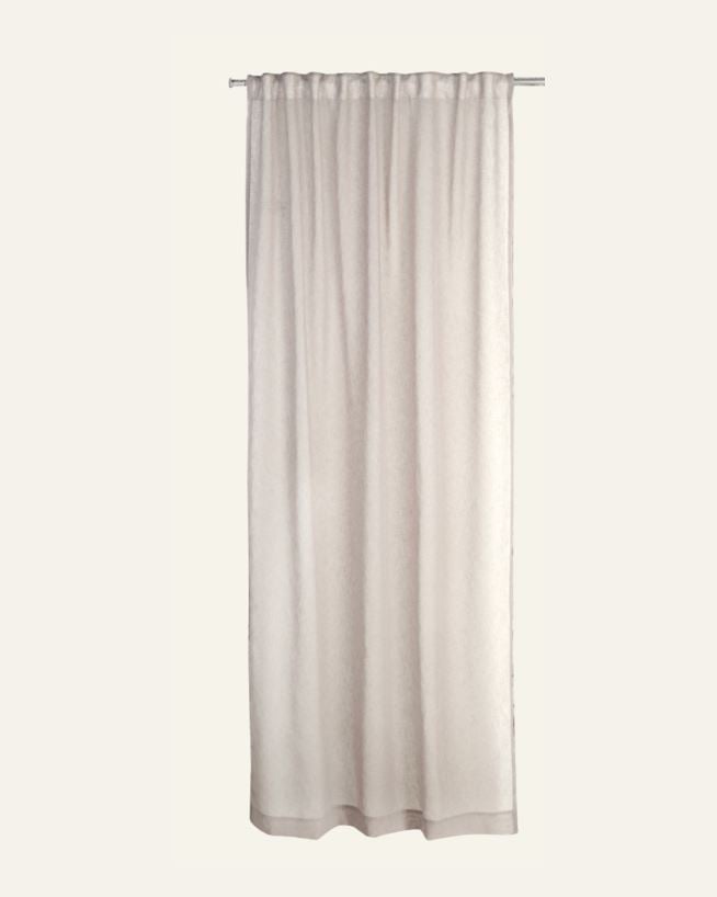 Kardin hele beige - 140x240cm 7cm hele beige - 1