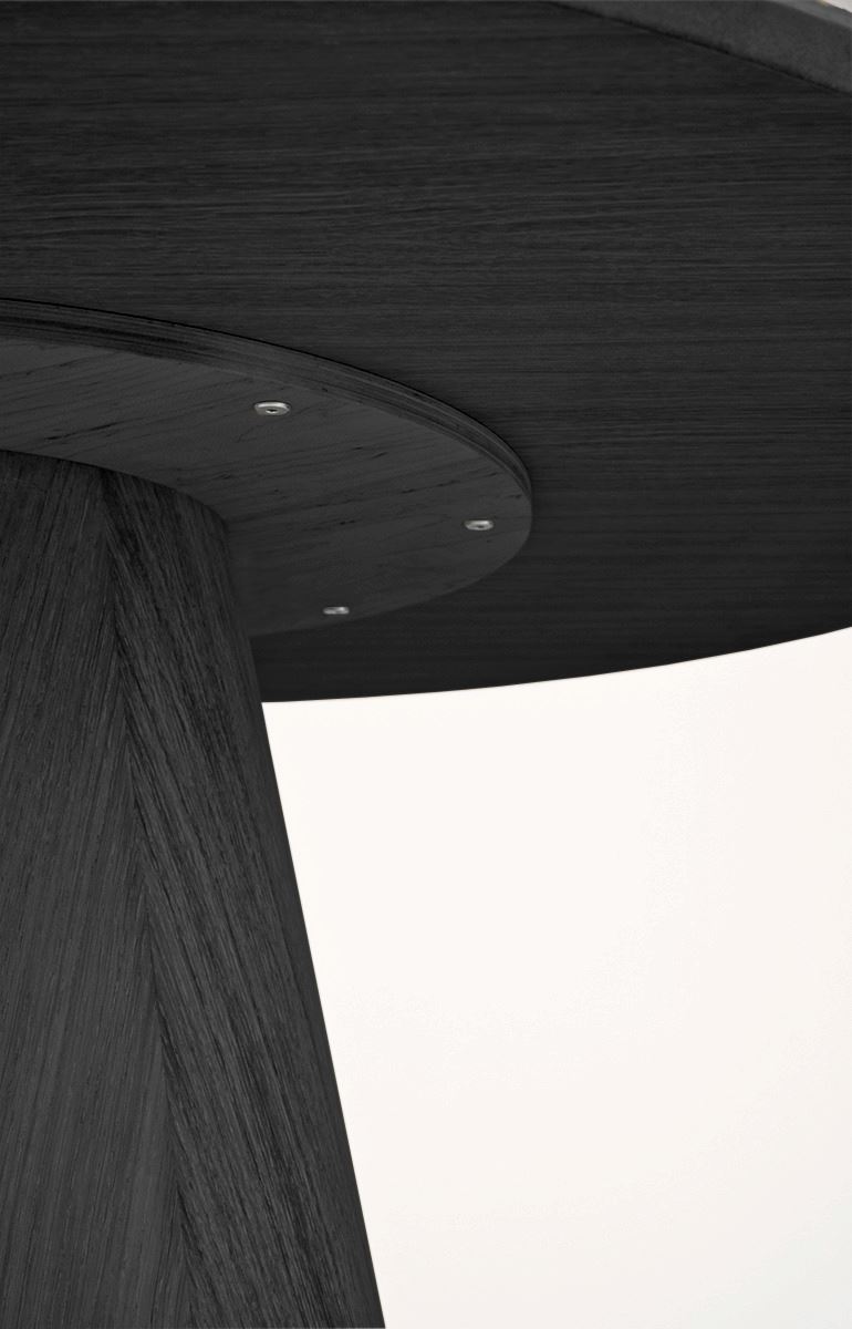 Söögilaud must - 3