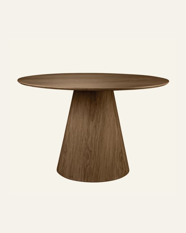 Söögilaud pruun - ø120 cm pruun - 1