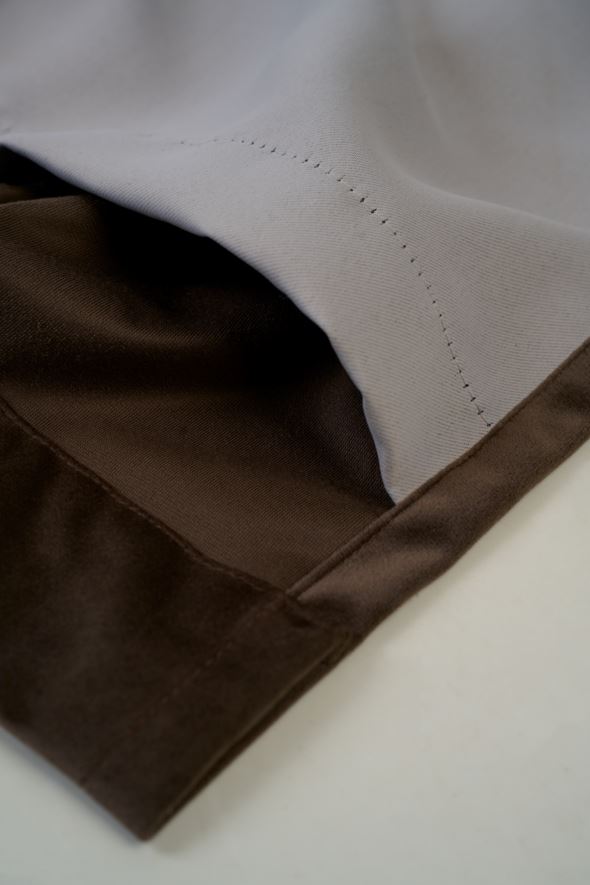 Pimendav kardin tumepruun - 4