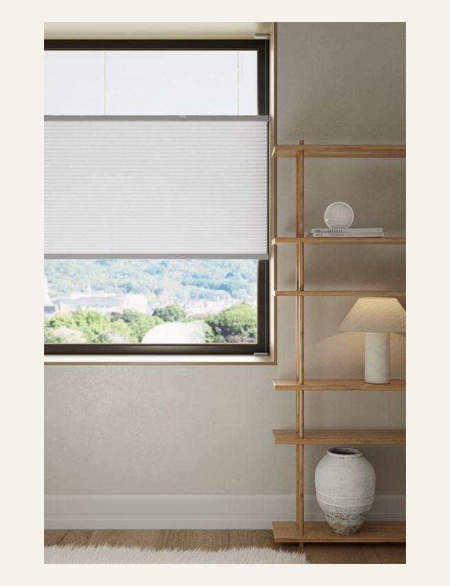 Valgust filtreeriv topelt- voldikkardin valge - 4