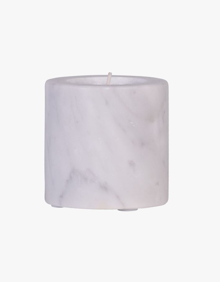 Küünlalatern valge - 6,5x6,5x4 cm valge - 1