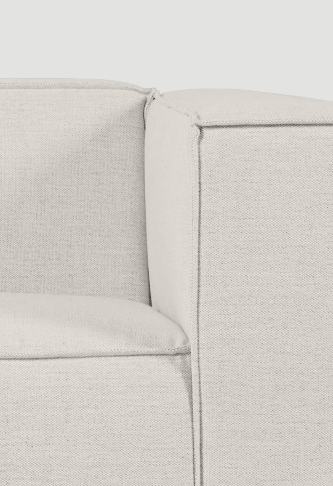 1,5-kohaline mooduldiivan/ käetugi paremal naturaalne toon - 2