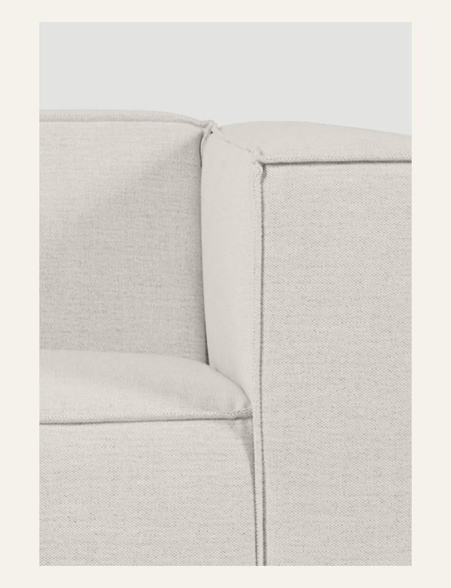 Mooduldiivan 2 osa käetugedega naturaalne toon - 2