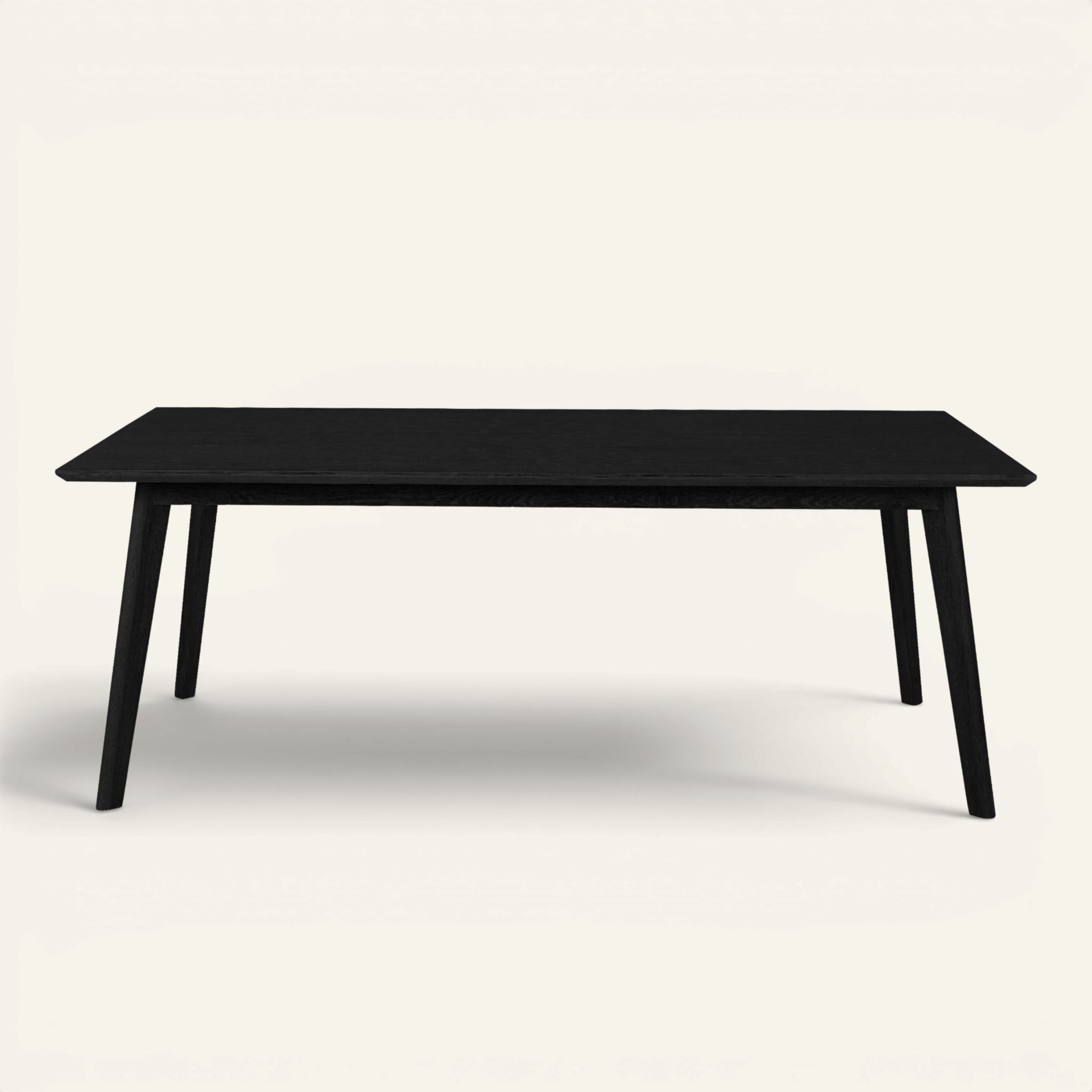 Söögilaud must - 100x200x75 cm must - 1