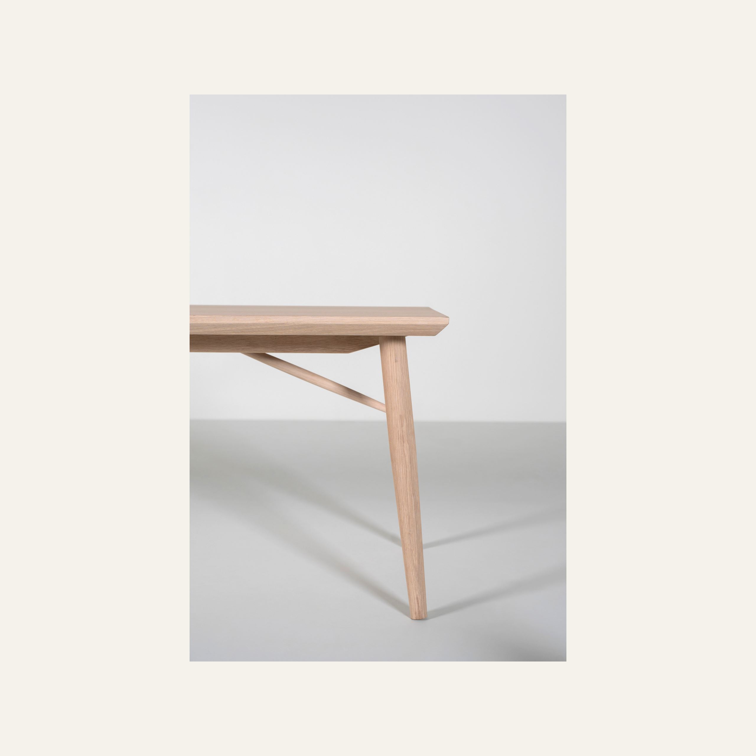 Söögilaua pink naturaalne toon - 6