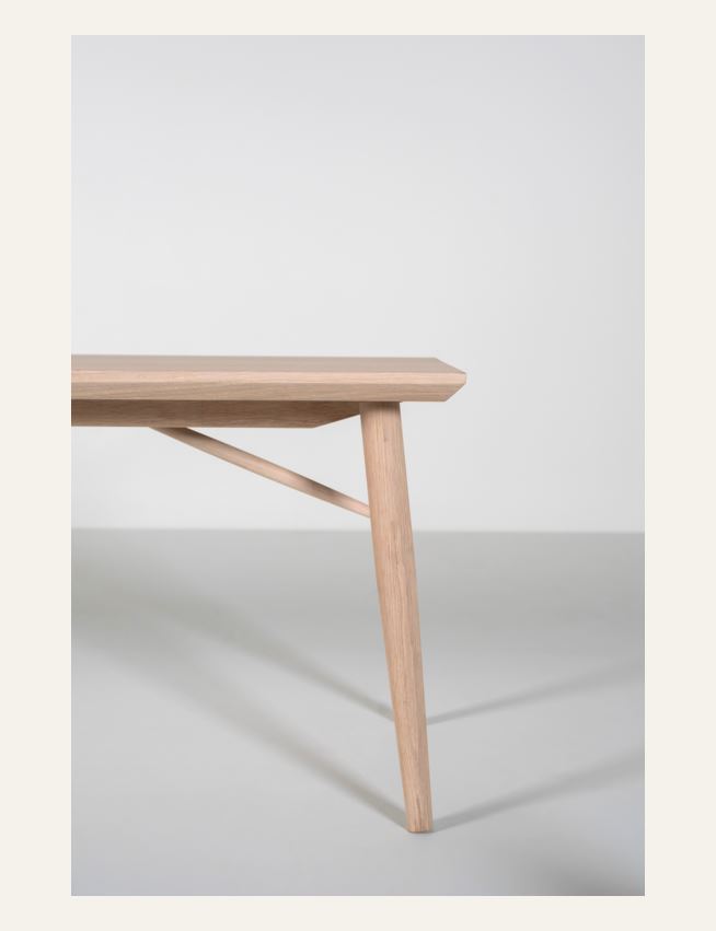 Söögilaua pink naturaalne toon - 6