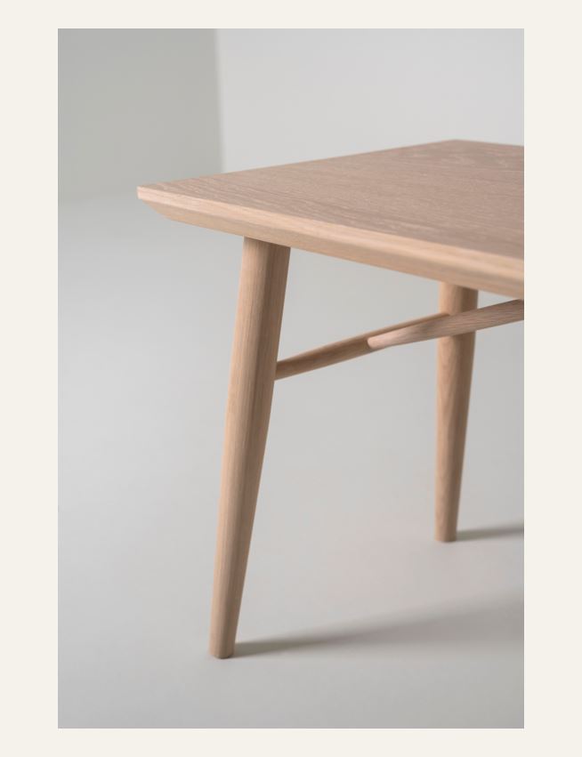 Söögilaua pink naturaalne toon - 5