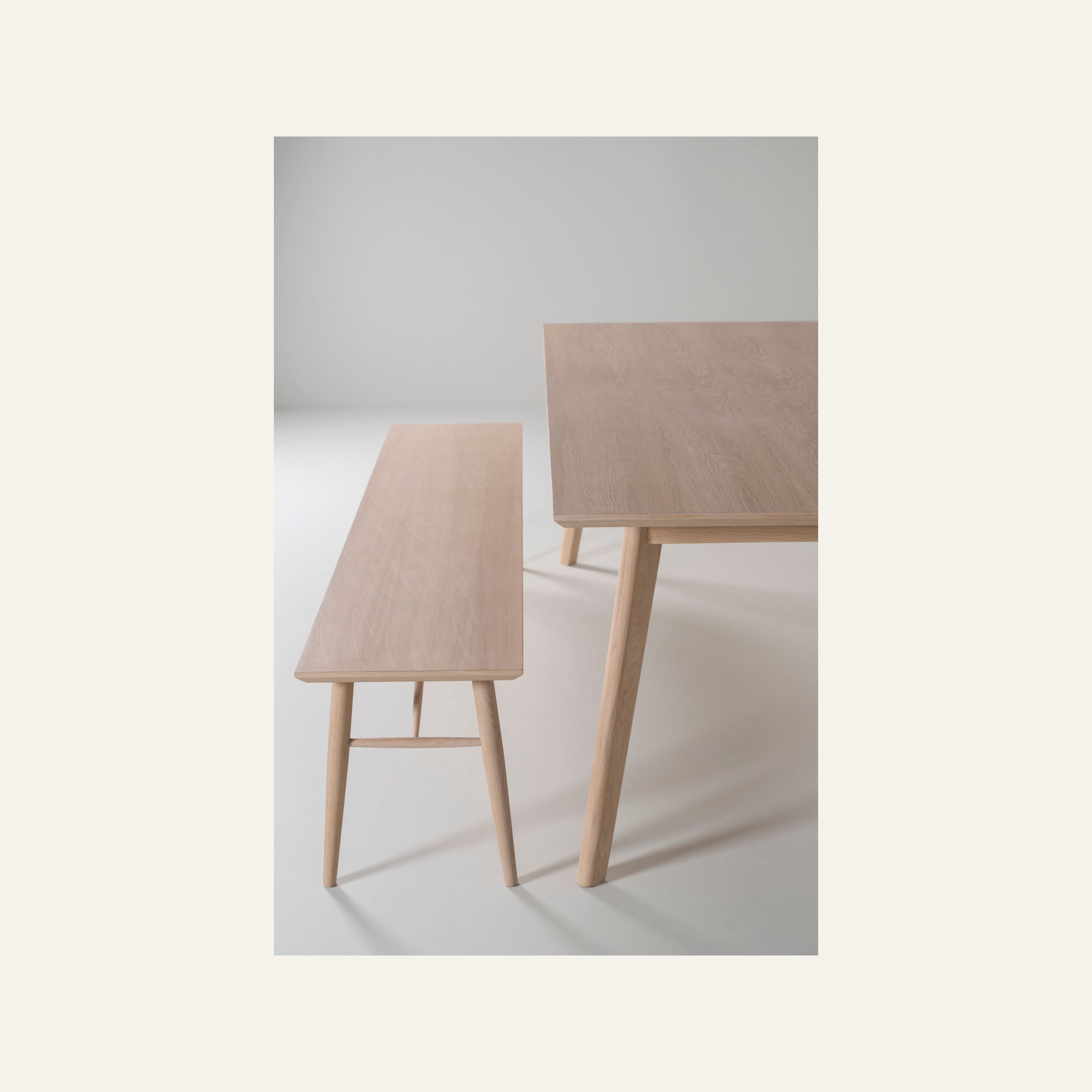 Söögilaua pink naturaalne toon - 4