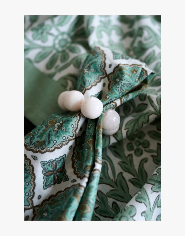 Salvrätikurõngad 2tk valge - ø 6,5 valge - 1