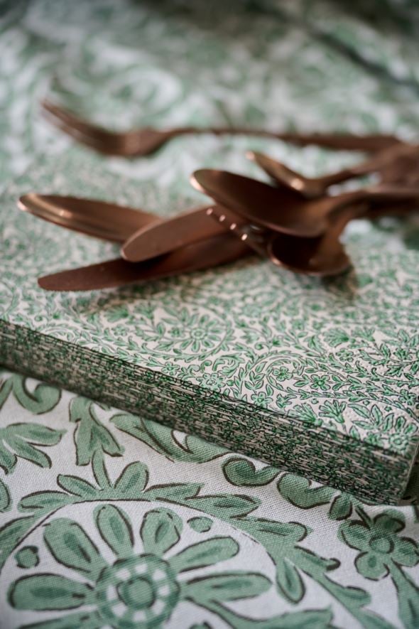 Pabersalvrätikud mitmevärviline/roheline - 6