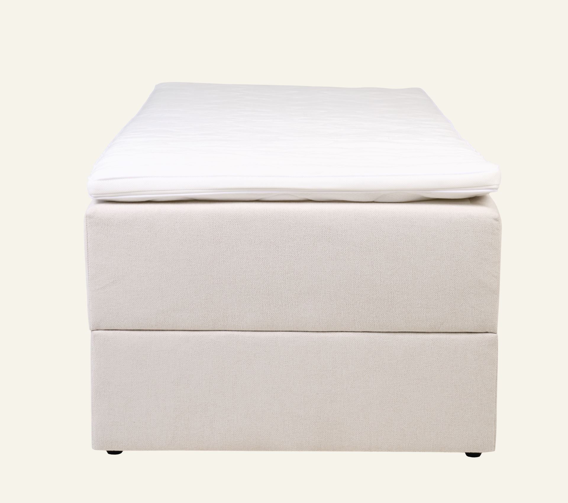 Voodi koos panipaigaga beež - 4