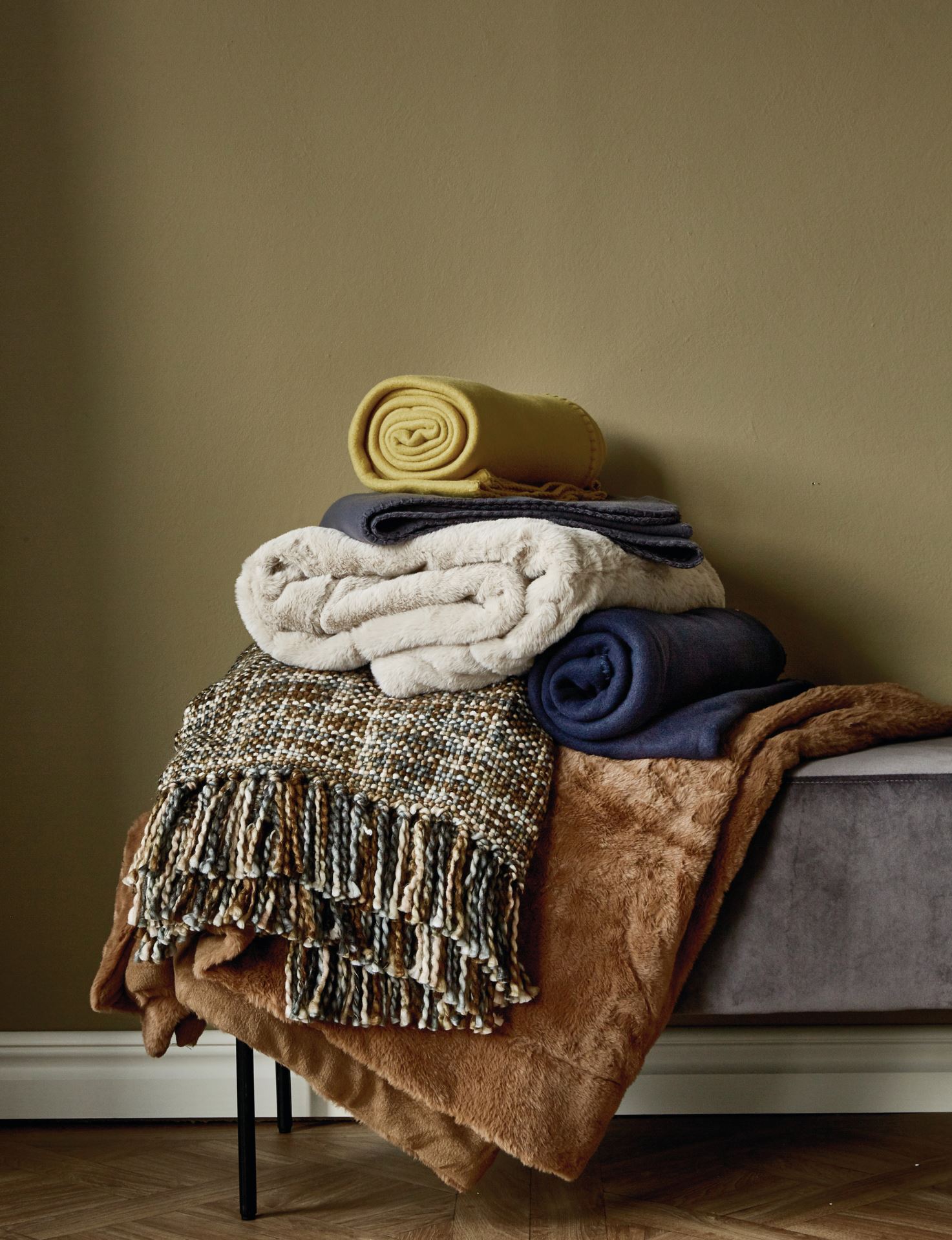 Karusnahast pleed loodusvalge - 3