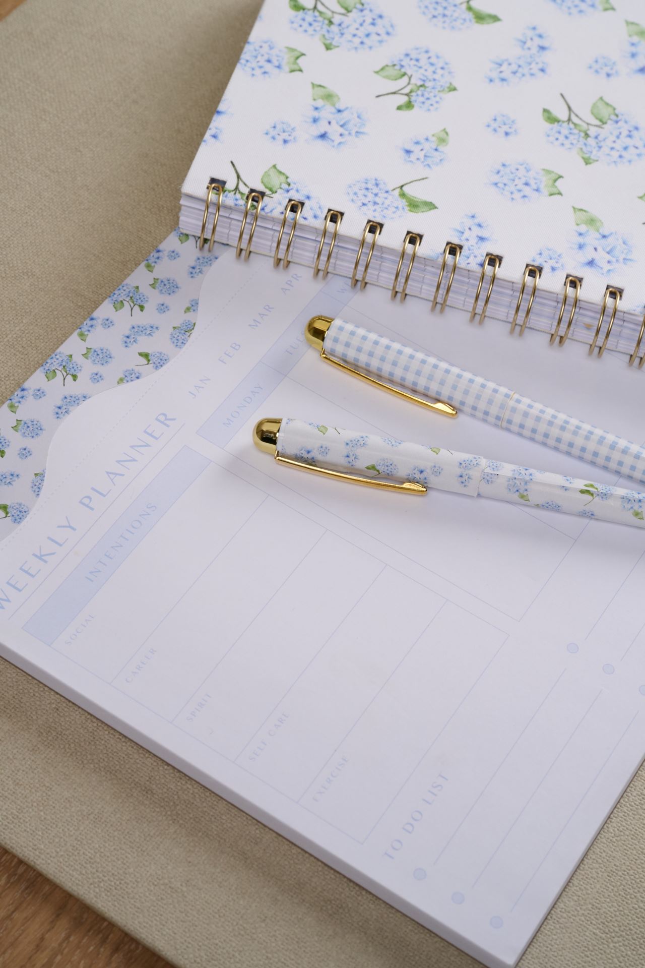 Nädala planeerija mitmevärviline/sinine - 2