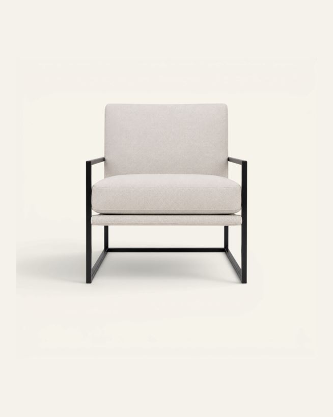Lounge tool naturaalne toon - 66x86x78 cm naturaalne toon - 1