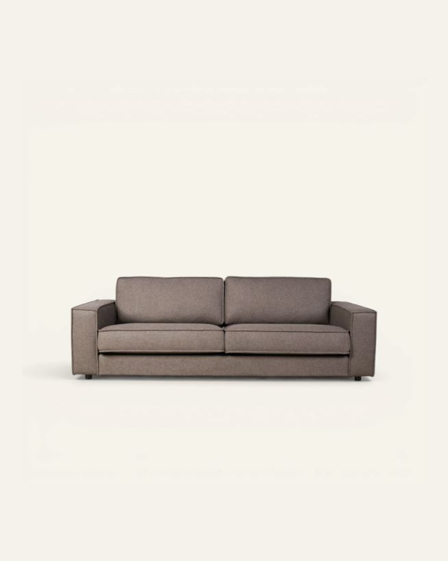 3-kohaline diivan pruun - 222x95x79 cm pruun - 1