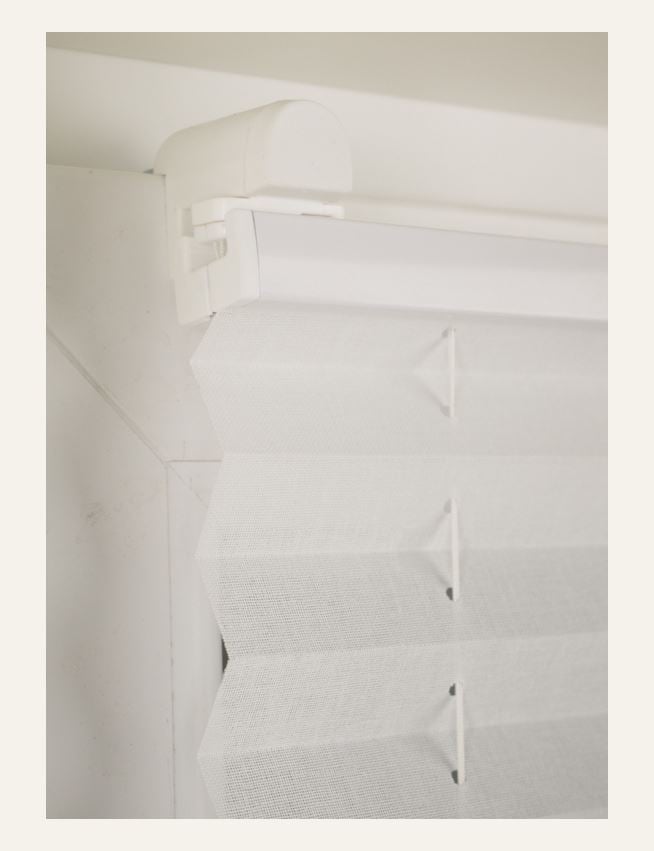 Premium ülalt-alt avanev voldikkardin 25 mm mitmevärviline - 2