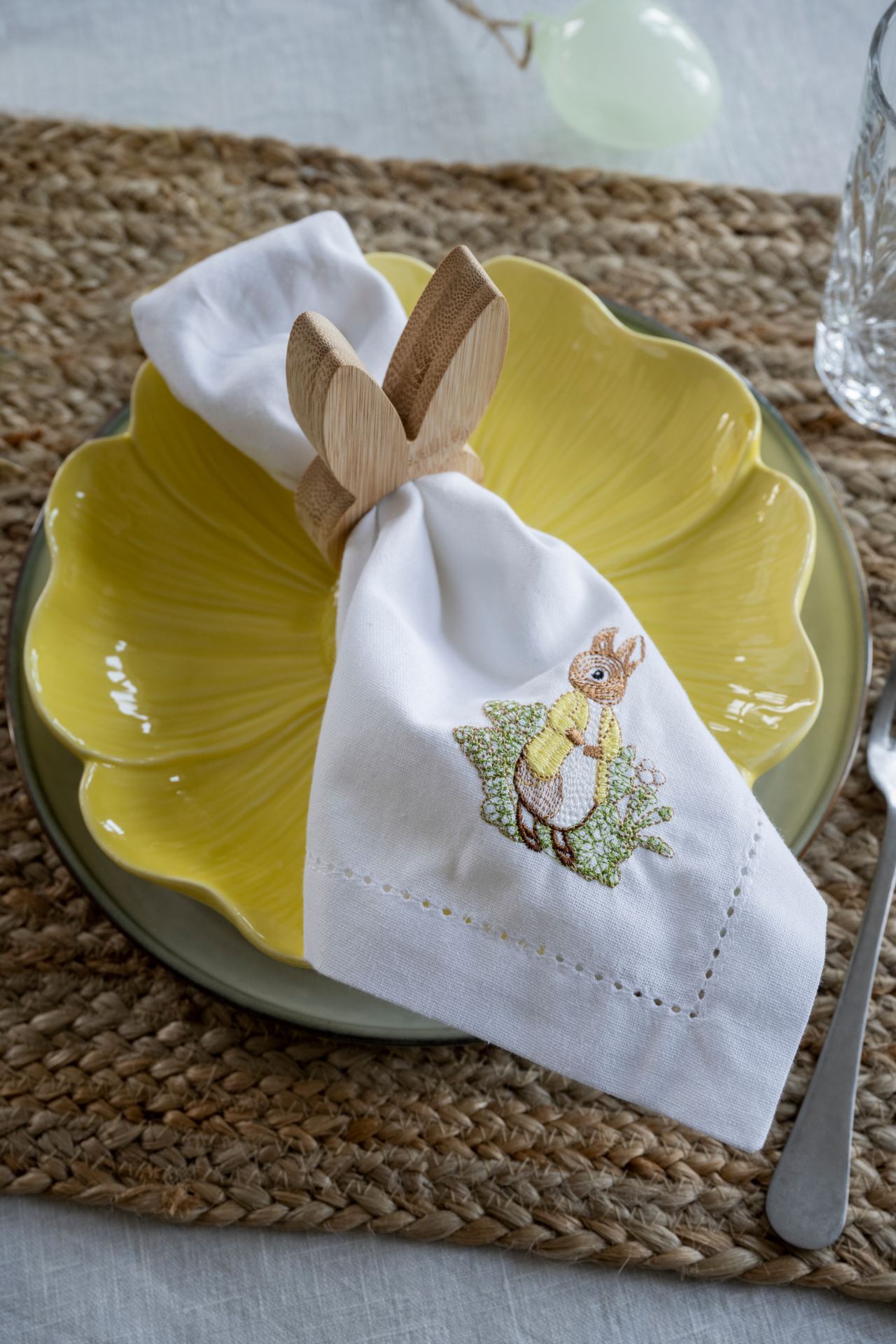 Salvrätikurõngad 2tk naturaalne toon - 2