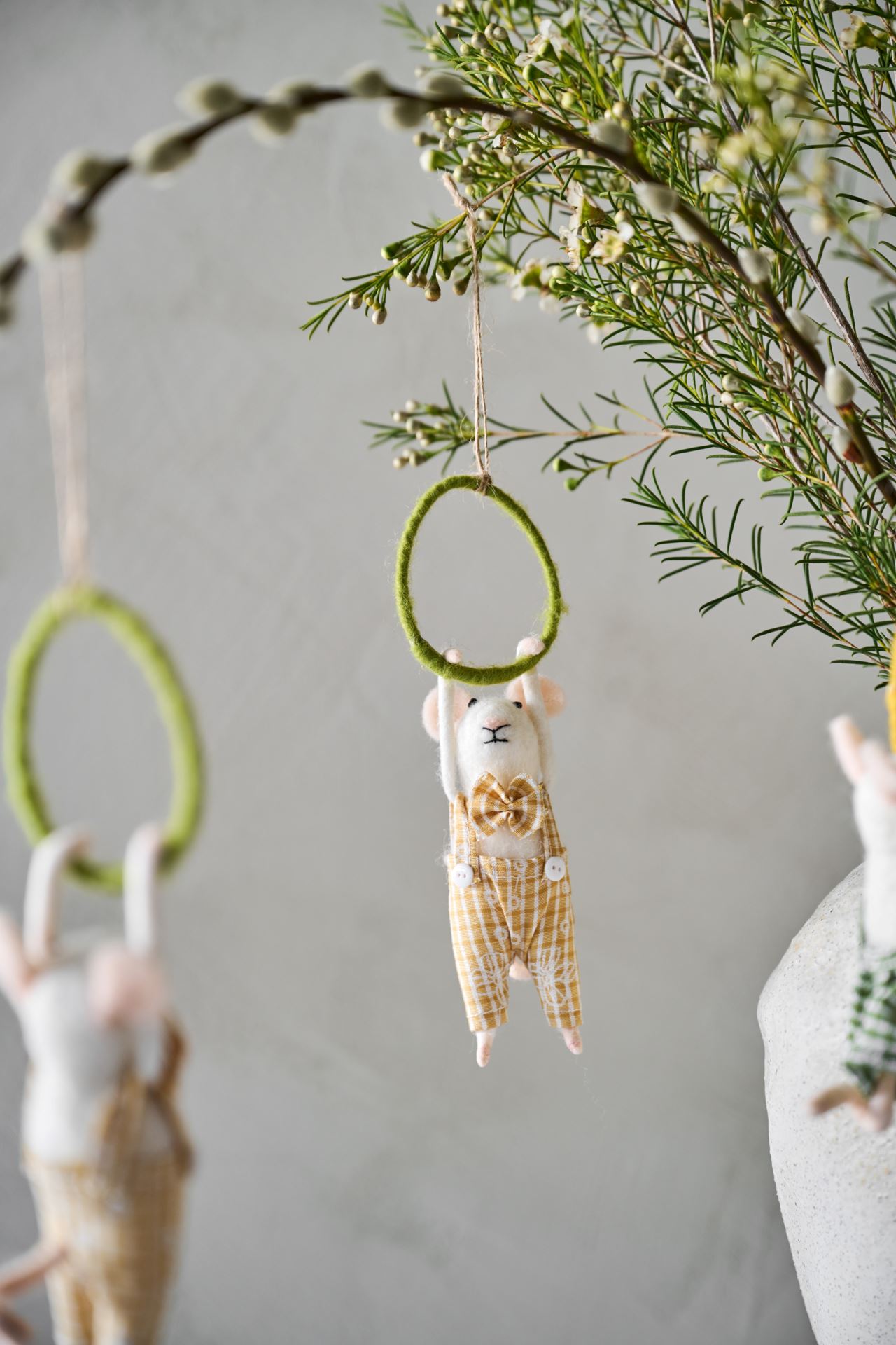 Kaunistus mitmevärviline/roheline - 2