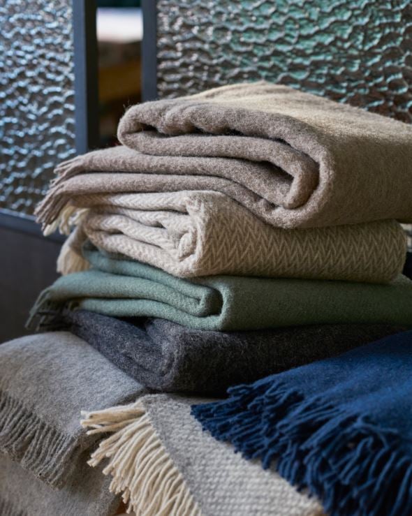 Villapleed hele pruun - 5