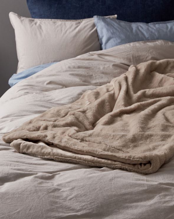 Karusnahast pleed naturaalne toon - 4