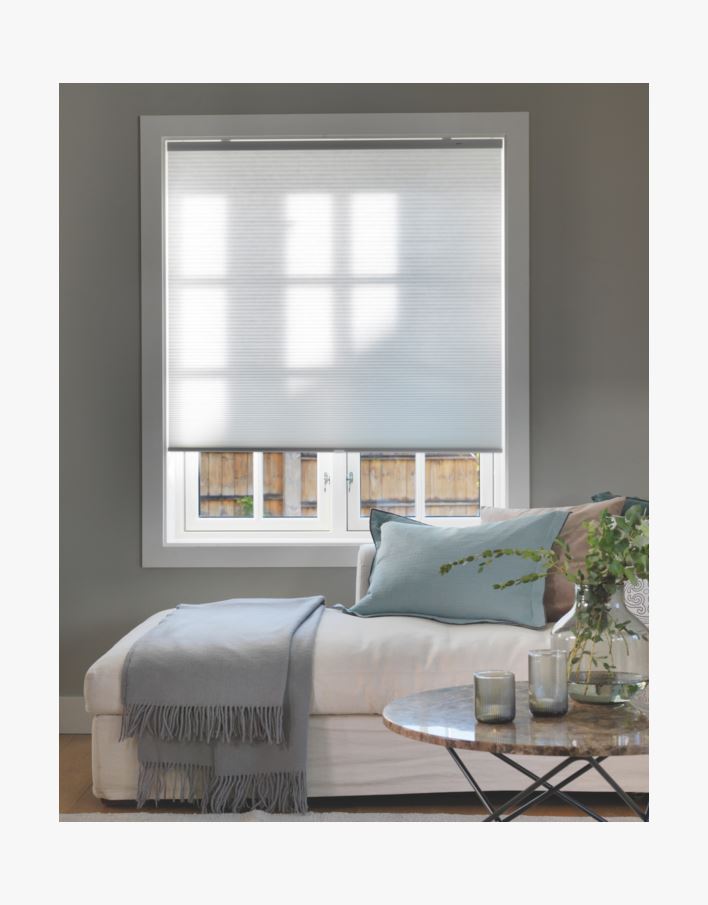 Valgust filtreeriv topelt- voldikkardin valge - 60x160 cm valge - 1