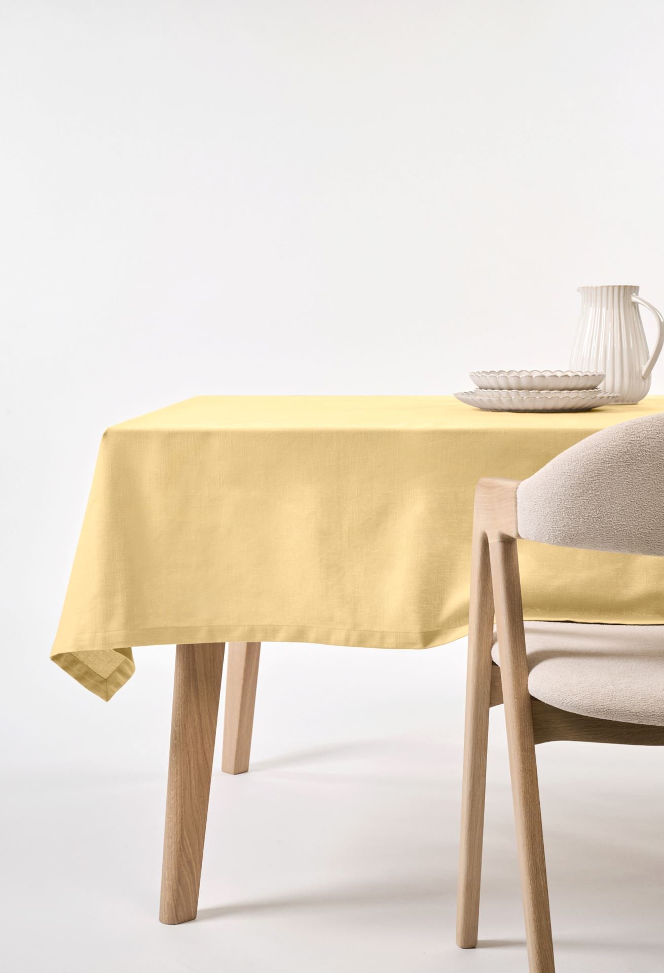 Laudlina hele kollane - 140x250 cm hele kollane - 1