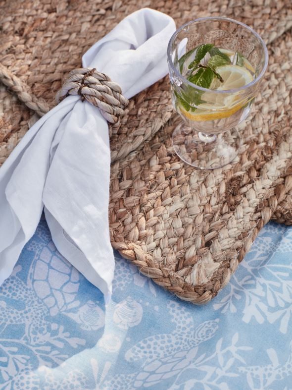 Linane servjett valge - 3